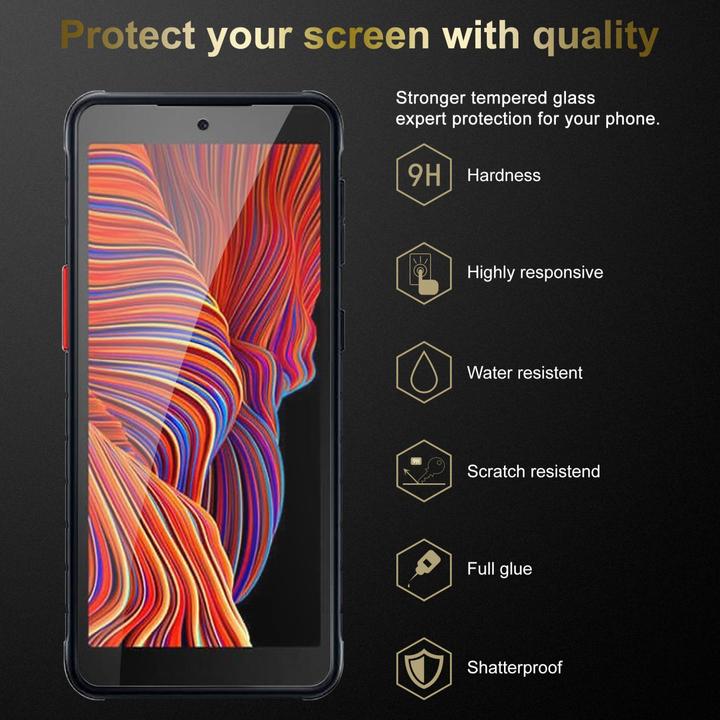 Immagine prodotto Cadorabo Vetro protettivo temperato (1 Pezzo/i, Samsung Galaxy Xcover 5)