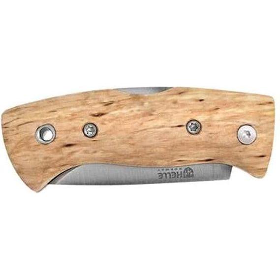Thumbnail - Helle, Mehrzweckmesser, Taschenmesser Kletten, Dreilagenstahl, Maserbirke, Back Lock (5.50 cm)