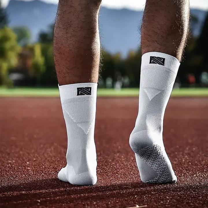 Image du produit NovoSoxx Fussballstulpen und Socken Grösse 36-41 Weiss Set Tubxx und GripSoxx (36 - 41)