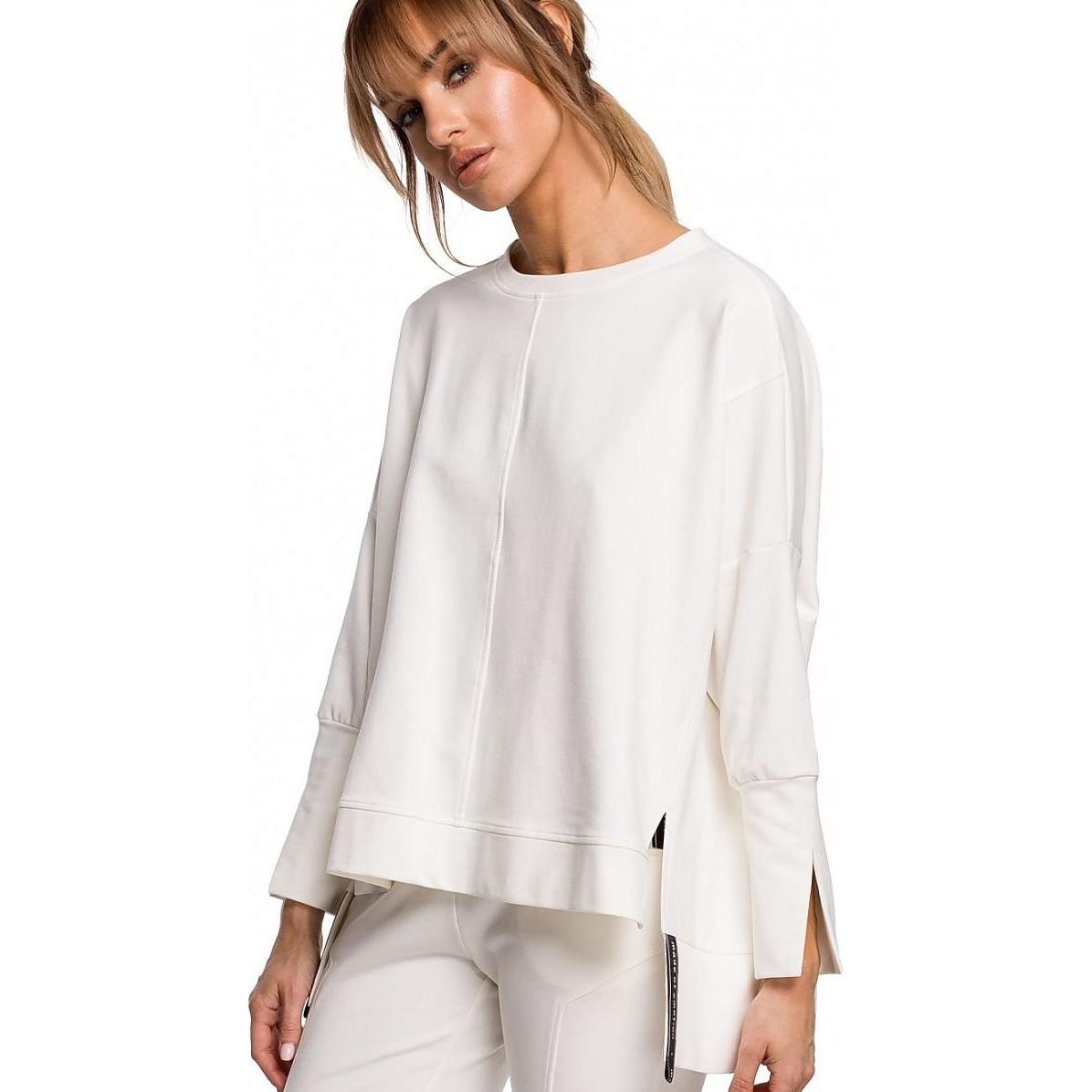 Made of Emotion, Damen, Pullover, Sweater Moe, Beige, (L, XL)