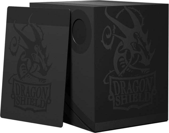 Immagine prodotto Arcane Tinman Rangement pour Cartes - Deck Box Dragon Shield Double Shell: Revised Shadow (Noir/Noir)