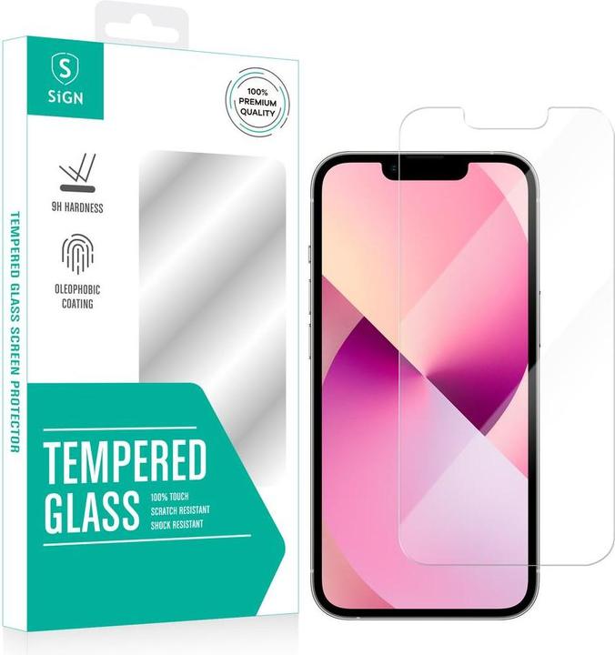 Produktbild SIGN Screen Protector Tempered Glass for iPhone 13 Mini (Apple iPhone 13 mini)