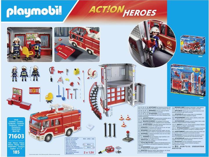 Actual product image Playmobil Fire brigade mega set (71603, Playmobil City Action)