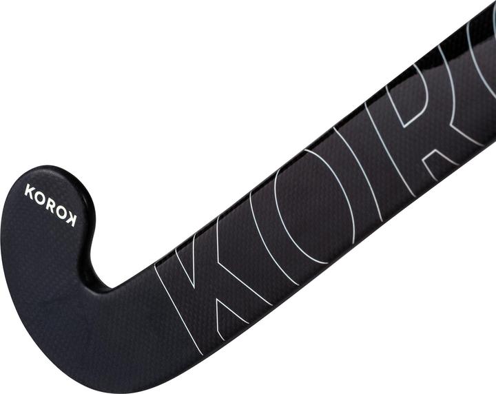 Produktbild Korok Feldhockeyschläger Damen/Herren Fortgeschrittene LowBow 60 % Carbon FH560 schwarz/grau (92.71 cm, Beidhändig)