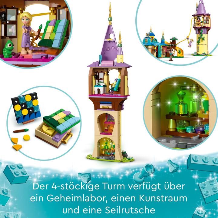 Immagine prodotto LEGO La Torre di Rapunzel e lo Snuggly Duckling (43241, LEGO Disney)