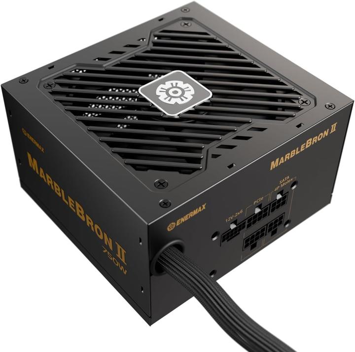 Actual product image Enermax Alimentation ATX MarbleBron II - 750W (Noir) (750 W)