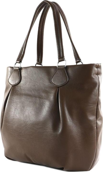 Produktbild s.Oliver Tasche Shopper aus Lederimitat mit Logoprägung und abnehmbarem Schultergurt
