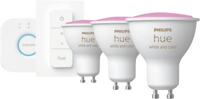 Image du produit Philips Hue Set de démarrage White & Color Ambiance (GU10, 350 lm, 3 x)