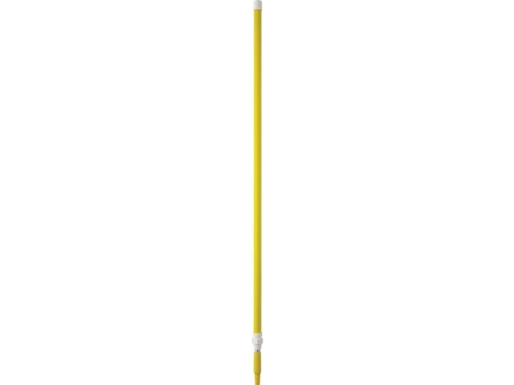 Produktbild Fincke Teleskopstiel, ergonomisch, Ø 32 mm, Länge 1575 mm - 2780 mm, VE 5 Stk, gelb (5 Stk.)