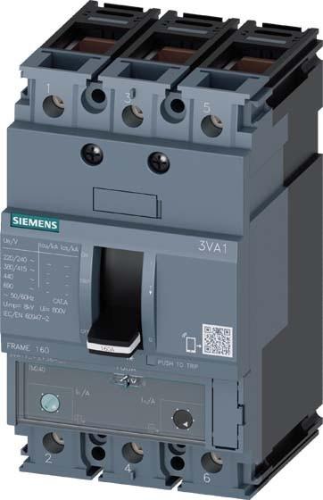 Actual product image Siemens Circuit breaker 1 pc 3VA1180-5EF36-0AA0