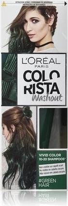 Image du produit L'Oréal Paris Colorista Washout Hair Dye Green 80ml (Green)
