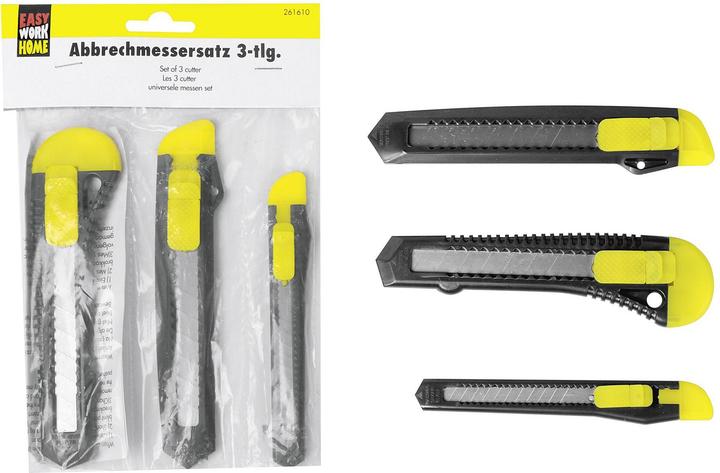 Immagine prodotto Easy Work Set di coltelli a scatto (Taglierini)