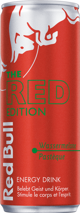 Produktbild Red Bull Energy Drink The Red Edition (Wassermelone) (24 x 25 cl)