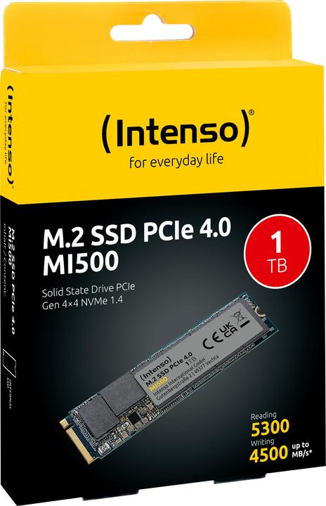 Image du produit Intenso MI500 (1000 Go, M.2 2280)