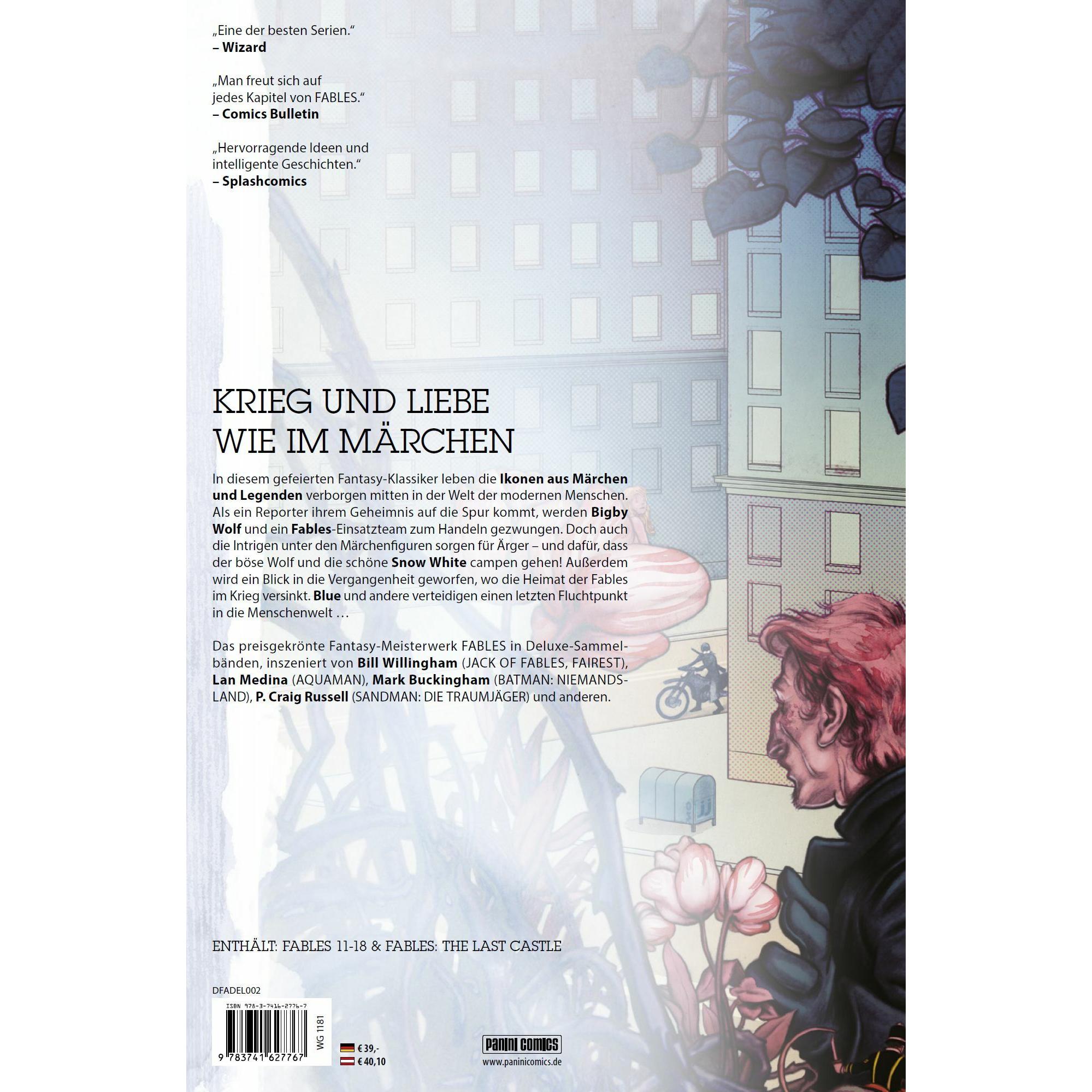 Thumbnail - Fables (Deluxe Edition), Belletristik von Lan Medina, Mark Buckingham, Bill Willingham, Bryan Talbot, Craig Russell, Ste...