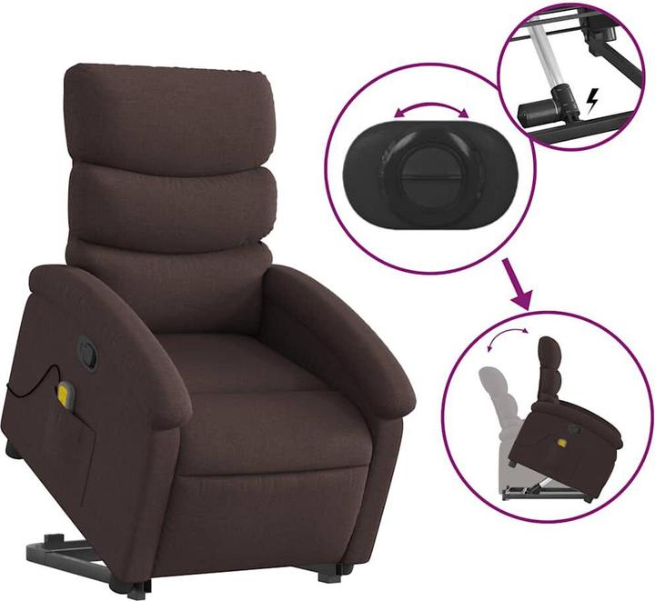 Image du produit vidaXL Massagesessel mit Aufstehhilfe