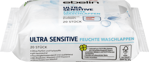 Produktbild dm ebelin Ultra Sensitive (20 Stück)
