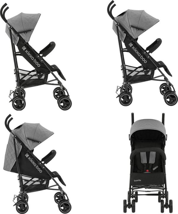 Actual product image Kikkaboo Beetle pram (0 Months - 4 years)
