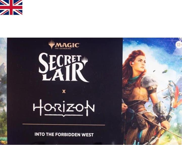 Actual product image Wizards of the Coast Magic ENG Secret Lair X Horizon: Into The Forbidden West (English, Booster Pack)