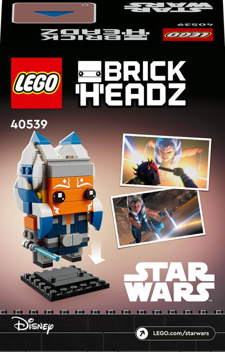 Image du produit LEGO Ahsoka Tano (40539, LEGO BrickHeadz)