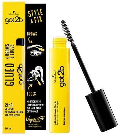 Produktbild Schwarzkopf got2b Glued for Brows & Edges 2 in 1 Wand Gel 16ml (Haargel, 16 ml)