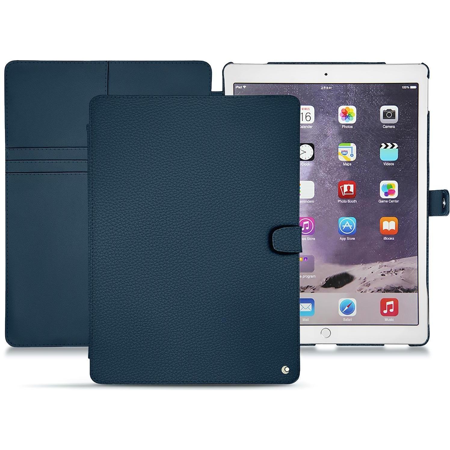 Thumbnail - Noreve Lederschutzhülle Wallet (iPad Pro 12.9), Tablet Hülle, Grau