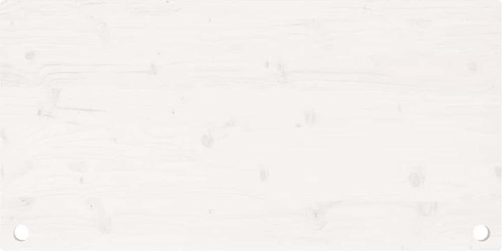 Produktbild VidaXL Schreibtischplatte Weiss 100x60x2,5 cm Massivholz Kiefer (100 x 60 x 2.5 cm)