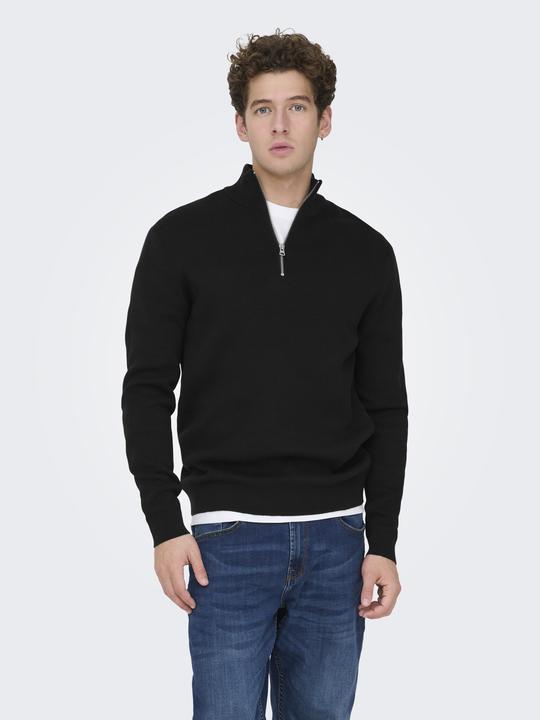 Produktbild Only & Sons Onsting Life Reg Half Zip Knit Noos (M)