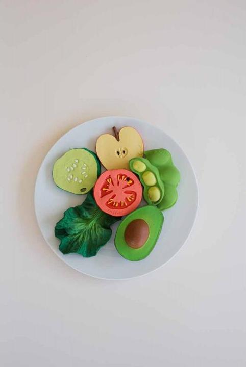 Actual product image Oli and Carol Teething Ring Pepino the Cucumber (0 Months)