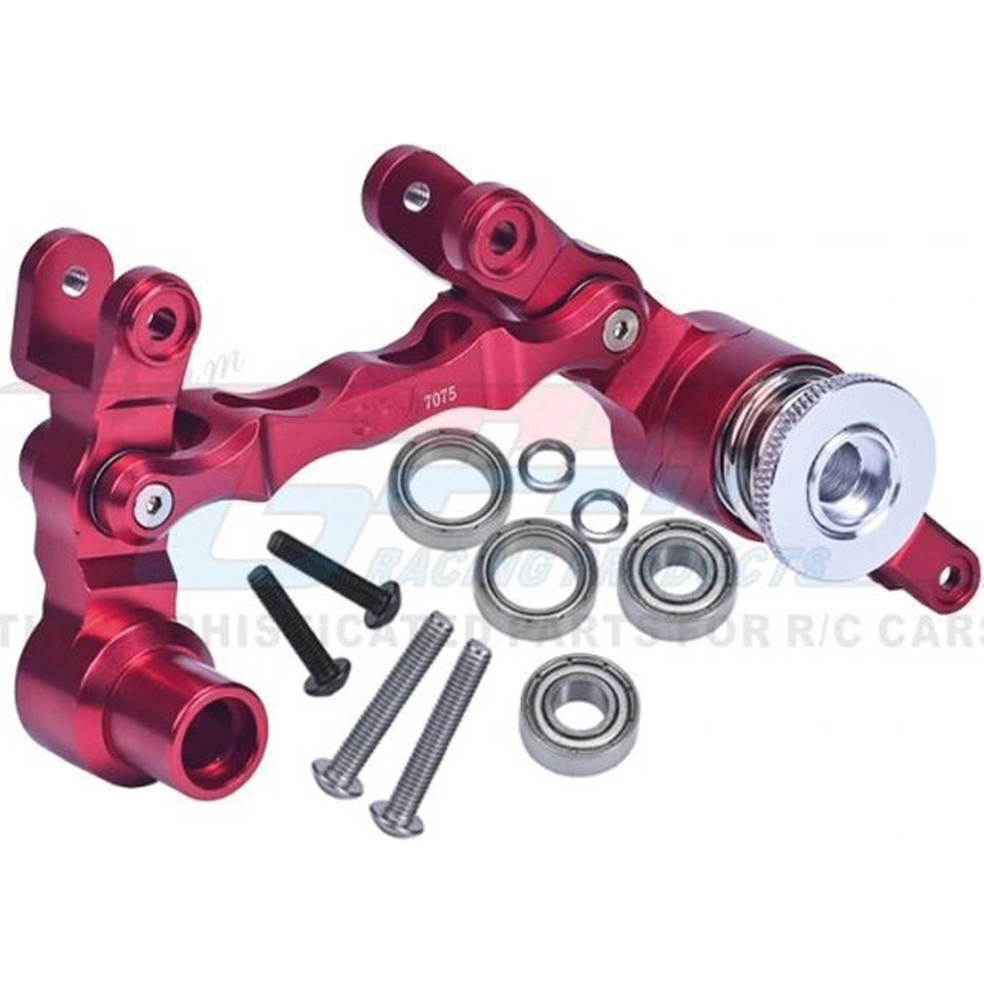 GPM Aluminium Lenk-Set komplett rot TRX Maxx, Maxx Slash