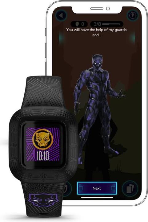 Produktbild Garmin vivofit jr. 3 Black Panther Special Edition (14.11 mm)