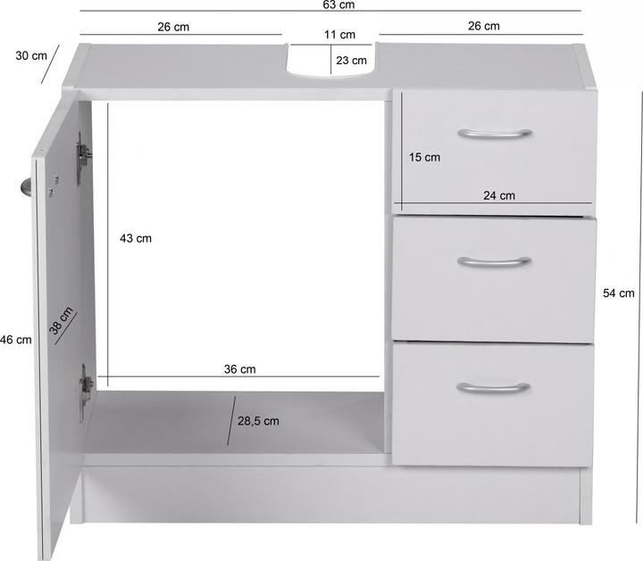 Actual product image FineBuy Robin (63 x 30 x 54 cm)