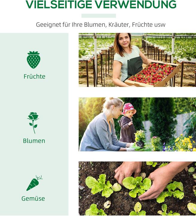 Image du produit Outsunny Serre avec structure en acier