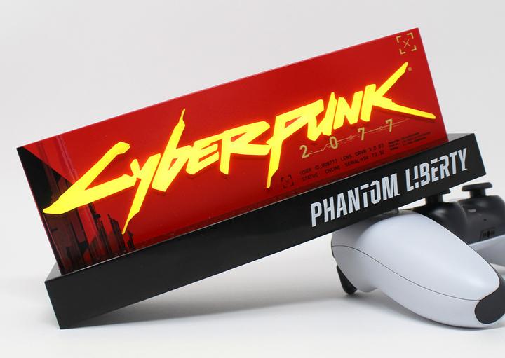 Actual product image Neamedia Cyberpunk Edgerunner LED-Light Phantom Edition 22 cm