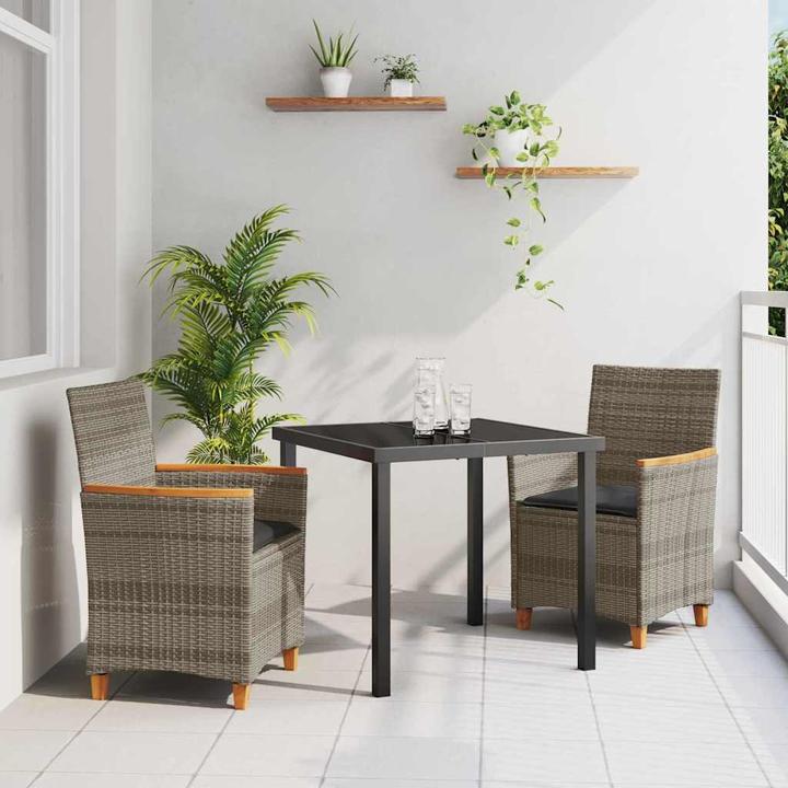 Produktbild vidaXL Garten Essgruppe (80 x 80 x 73 cm)