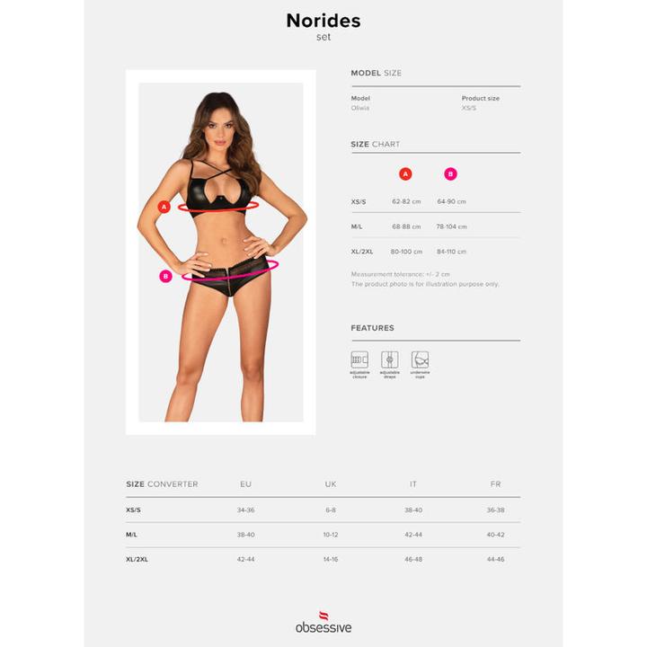 Productafbeelding Obsessive Norides Zweiteiliges Set M/L (M, L)