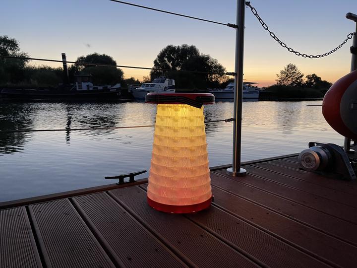 Actual product image Wedo Telescopic stool Sittglow