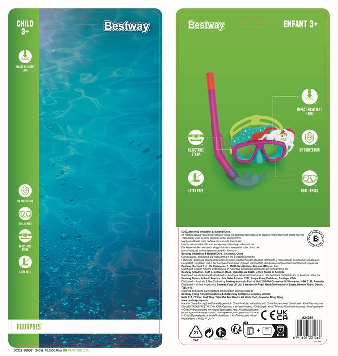 Produktbild Bestway Aquapals Snorkel Mask