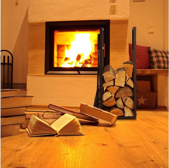 Actual product image Relaxdays Firewood rack (36 x 30 x 76.5 cm)