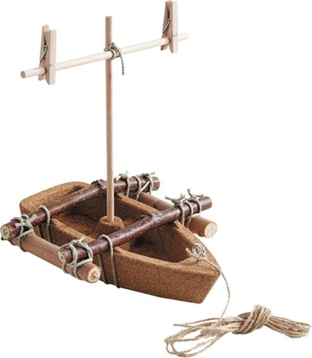 Produktbild Haba Korkboot-Bausatz