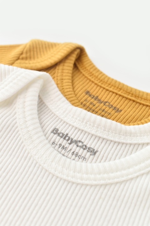 Actual product image BabyCosy 2 Pcs Short sleeved Body (56)