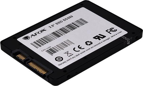 Actual product image AFOX SD250-2000GN Internal Solid State Drive 2.5 2000 GB Serial ATA III 3D NAND (2000 GB, 2.5")
