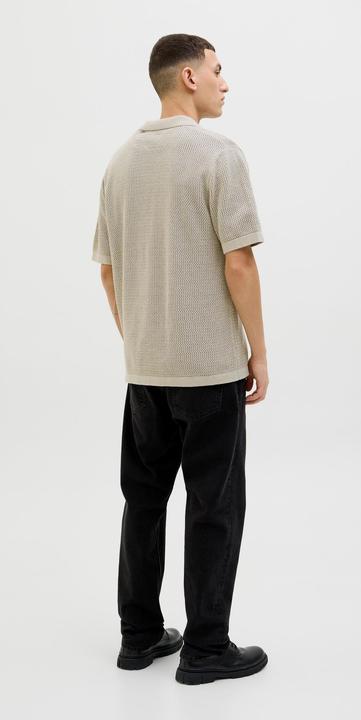 Actual product image Jack & Jones Jprblaarto Knit Polo Ss Ln (L)