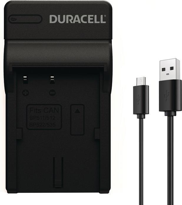 Image du produit Duracell Chargeur avec câble USB pour DRC511/BP-511 (Chargeur de batterie d'appareil photo)