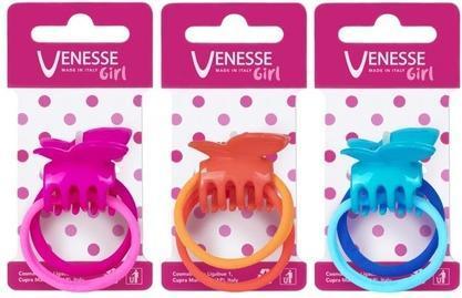 Image du produit Venesse BIMBA PICCOLA FARFALLA2 ELASTICI MICROFIBRA Hair Elastic Bands (Élastiques à cheveux)