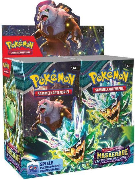 Produktbild Pokémon Pokemon Maskerade im Zwielicht Booster Pack (Deutsch, Booster Pack)