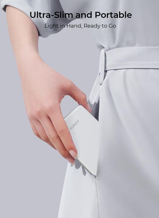 Image du produit Aukey Mag Fusion Slim (5000 mAh, 20 W, 18 Wh)