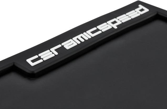 Actual product image Ceramicspeed Rubber Workshop Mat Black