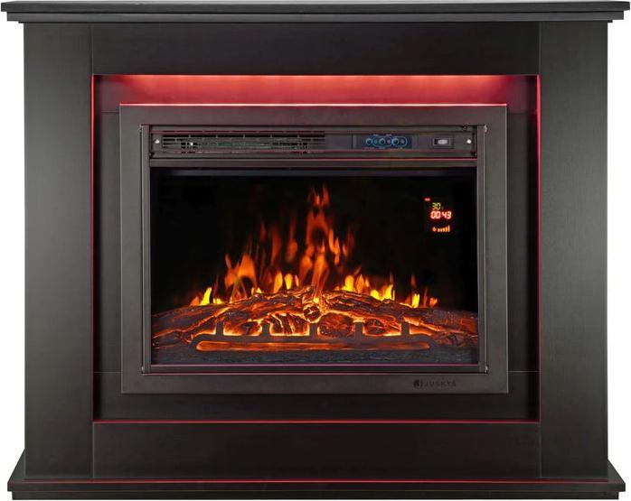 Immagine prodotto Juskys Caminetto elettrico (100 x 28 x 80 cm)