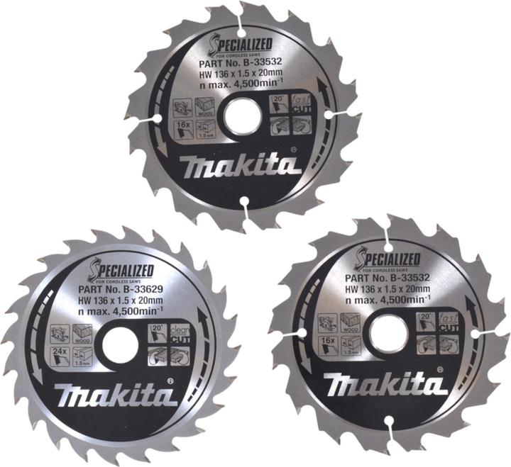 Produktbild Makita Kreissägeblatt-Set